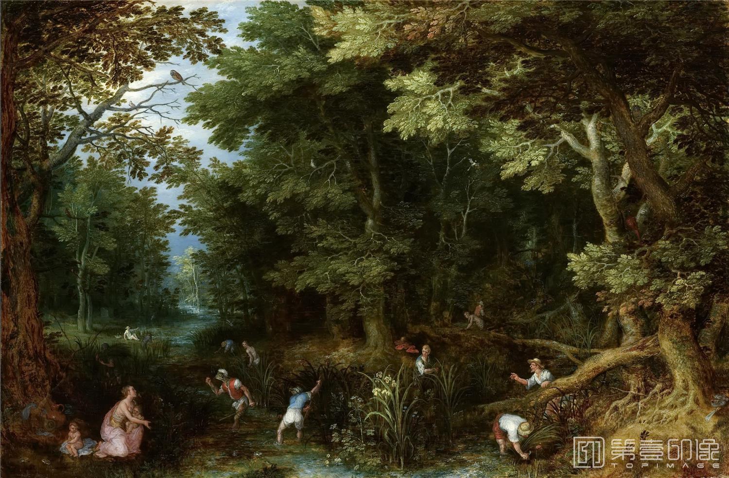油画-彼得·勃鲁盖尔 Jan Brueghel-061